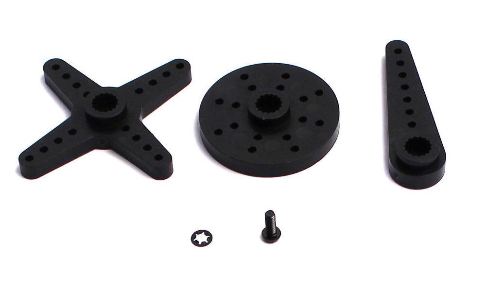 Savox Plastic 1/5 Scale Servo Horn Set 15 Tooth (3 pcs) (ONLINE ORDER ONLY)