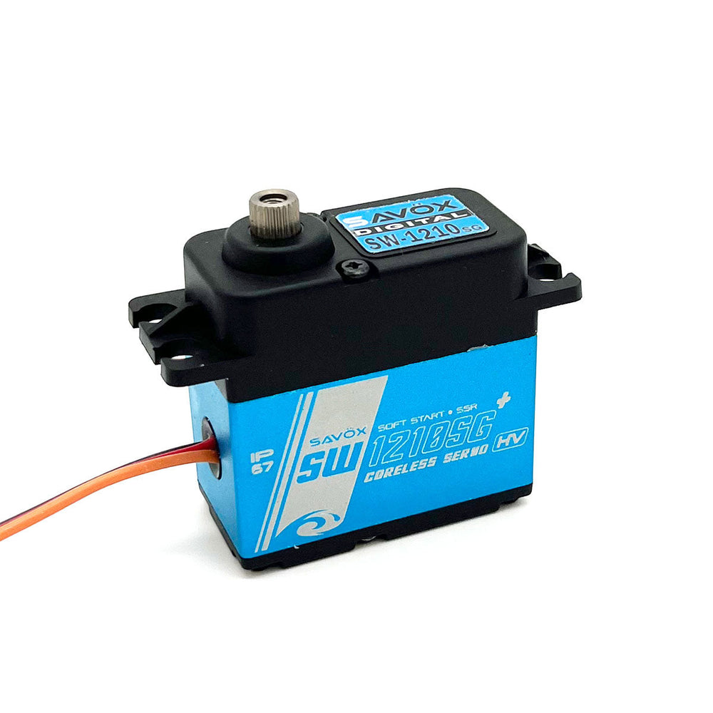 Savox SW1210SGP Plus Waterproof HV Coreless Servo - Aluminum Case | All-Weather