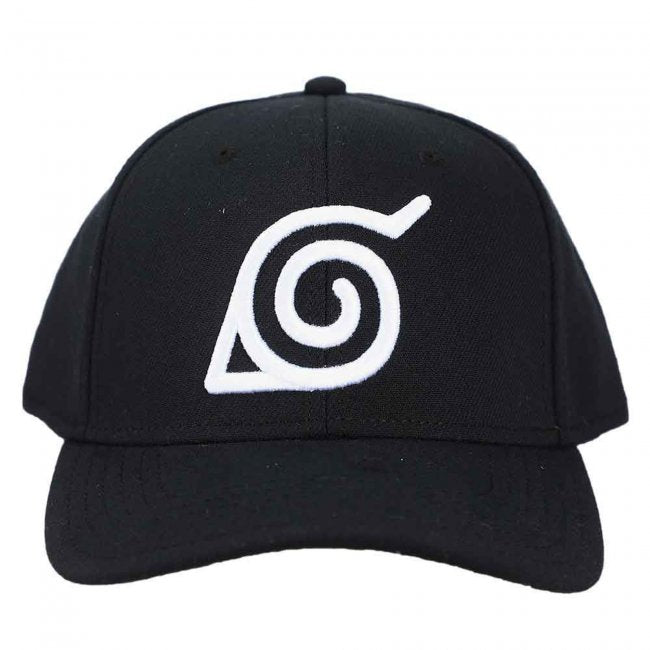 Naruto Hidden Leaf Village Pre-Curved Bill Snapback Hat (ONLINE ORDER ONLY)