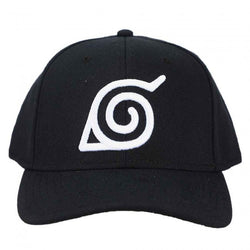 Naruto Hidden Leaf Village Pre-Curved Bill Snapback Hat (ONLINE ORDER ONLY)