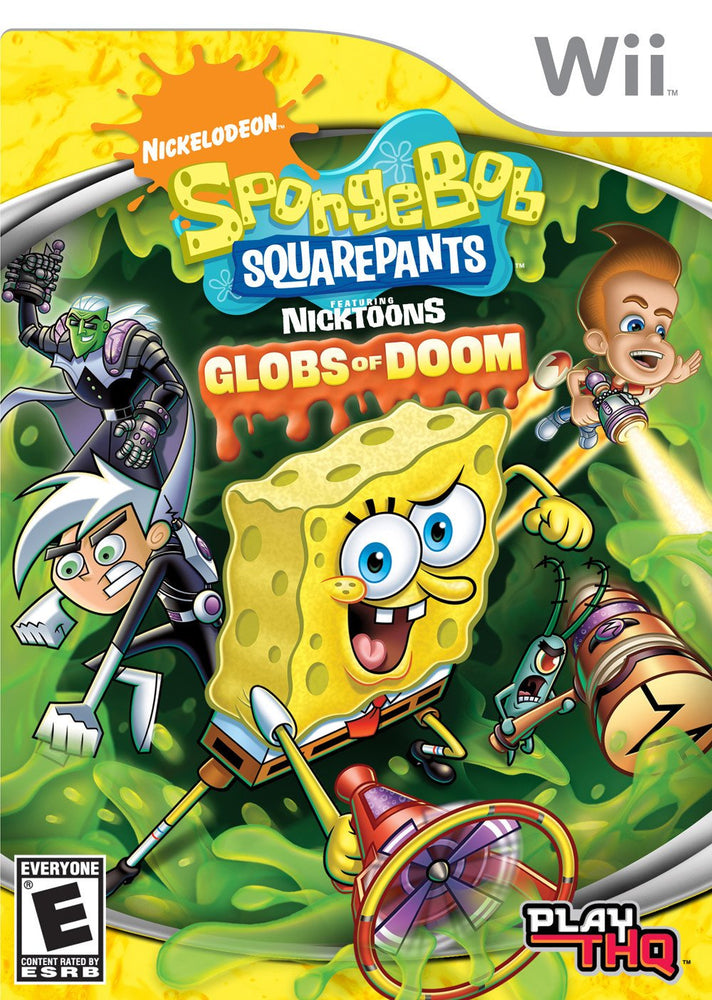 SpongeBob SquarePants Featuring Nicktoons: Globs Of Doom (Wii) (Online Only)