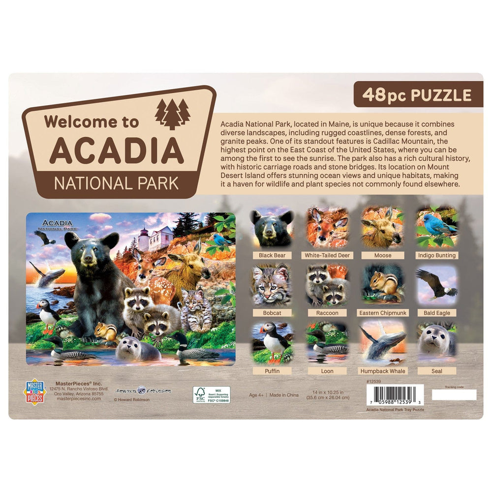 Acadia National Park 48 Piece Tray Puzzle (ONLINE ORDER ONLY)