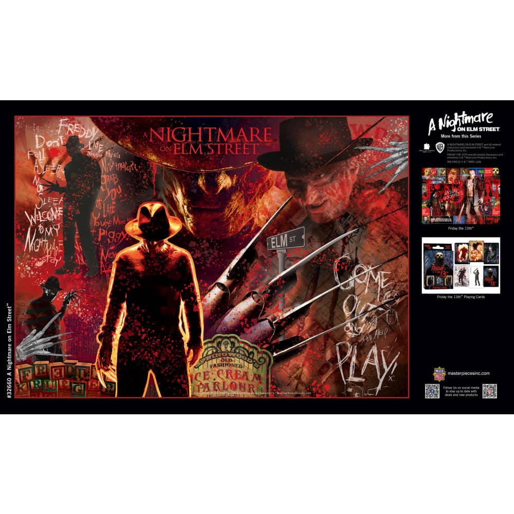 Nightmare on Elm Street 500 Piece Jigsaw Puzzle