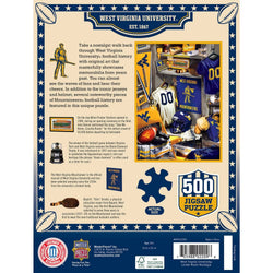 West Virginia Mountaineers - Locker Room 500 Piece Jigsaw Puzzle (ONLINE ORDER ONLY)