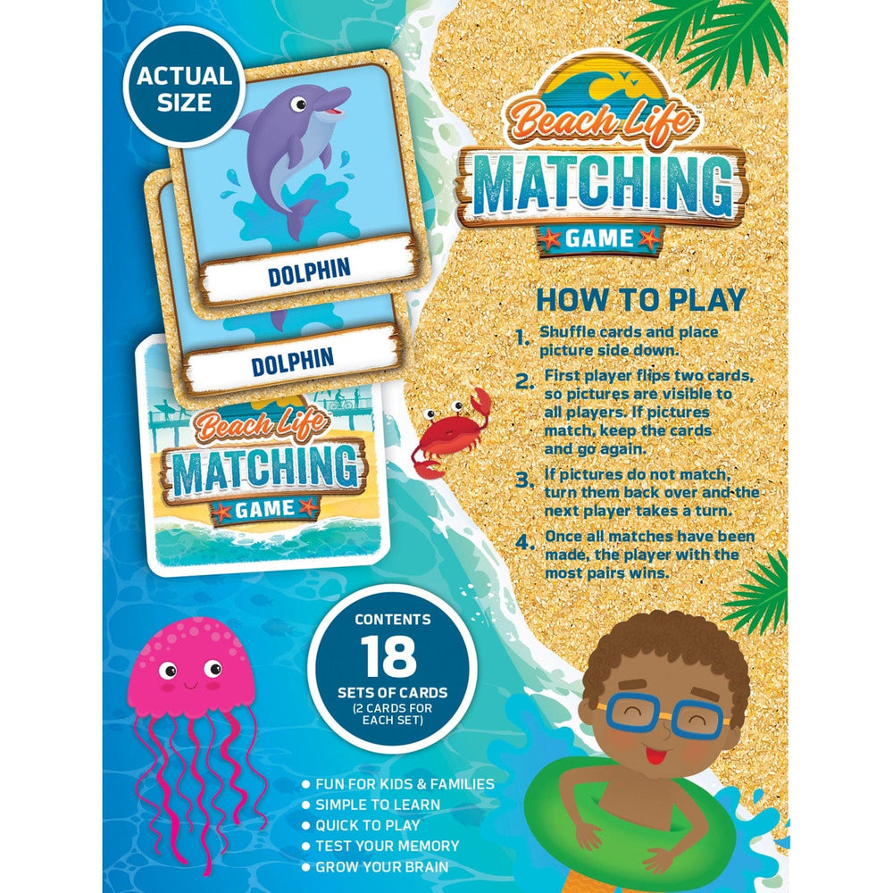 Beach Life Matching Game (ONLINE ORDER ONLY)