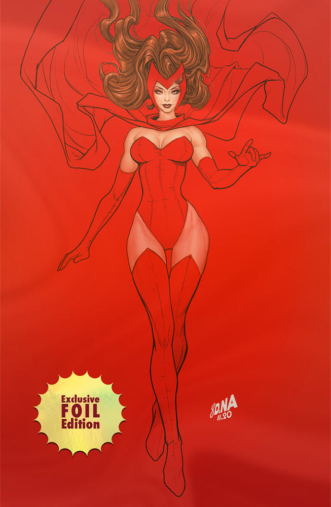 [FOIL] Scarlet Witch #4 Unknown Comics David Nakayama Exclusive Foil Virgin Color Bleed Var (04/05/2023) (ONLINE ORDER ONLY)