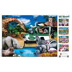 Wild & Whimsical - Watering Hole 300 Piece EZ Grip Jigsaw Puzzle