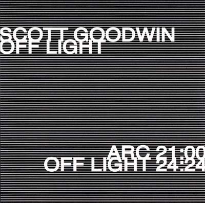 SCOTT GOODWIN - Off Light [CD] (ONLINE ORDER ONLY)