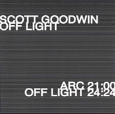 SCOTT GOODWIN - Off Light [CD] (ONLINE ORDER ONLY)