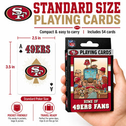 San Francisco 49ers Fan Deck Playing Cards - 54 Card Deck