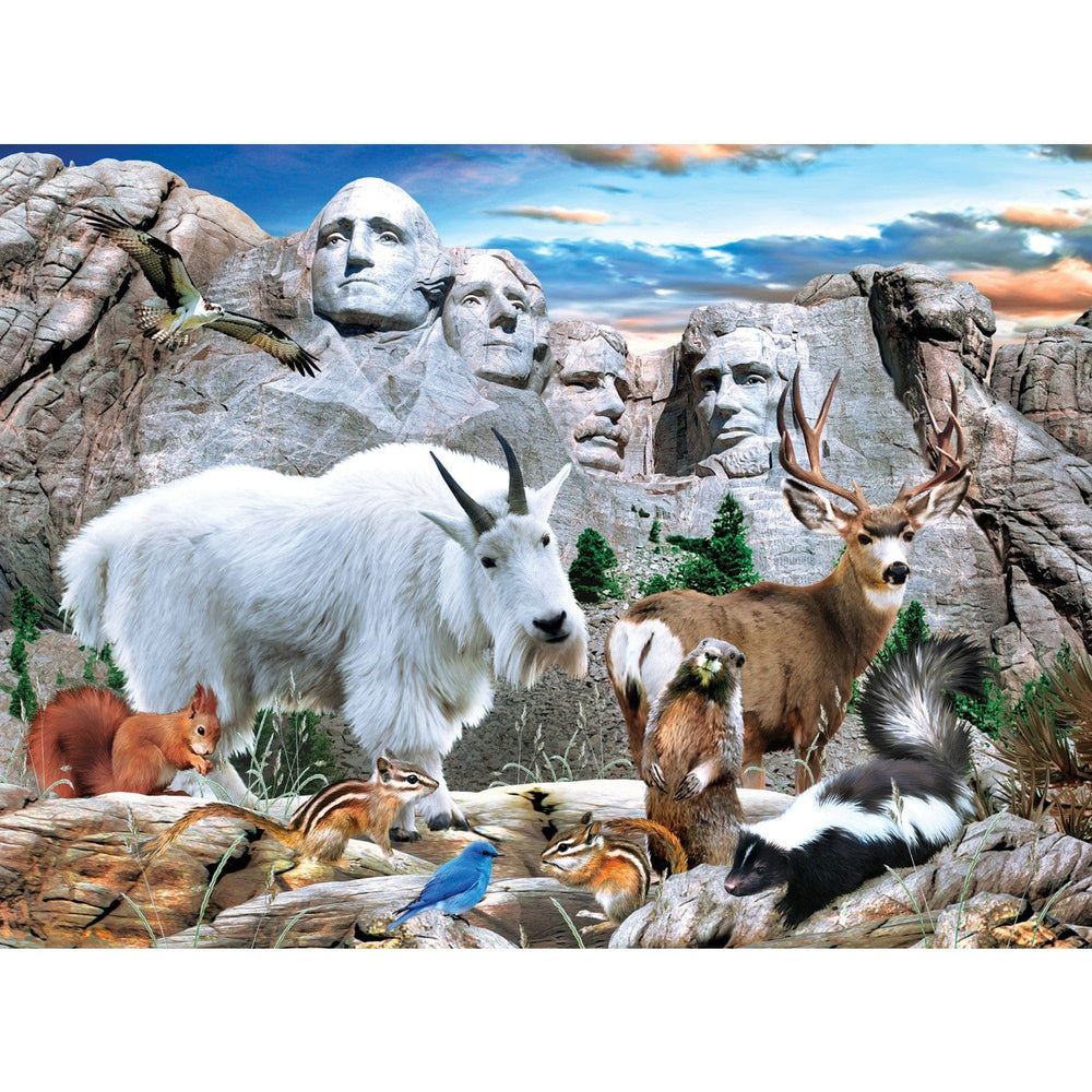 Wildlife of Mount Rushmore - 100 Piece Jigsaw Puzzle (ONLINE ORDER ONLY)