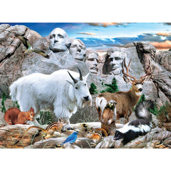 Wildlife of Mount Rushmore - 100 Piece Jigsaw Puzzle (ONLINE ORDER ONLY)
