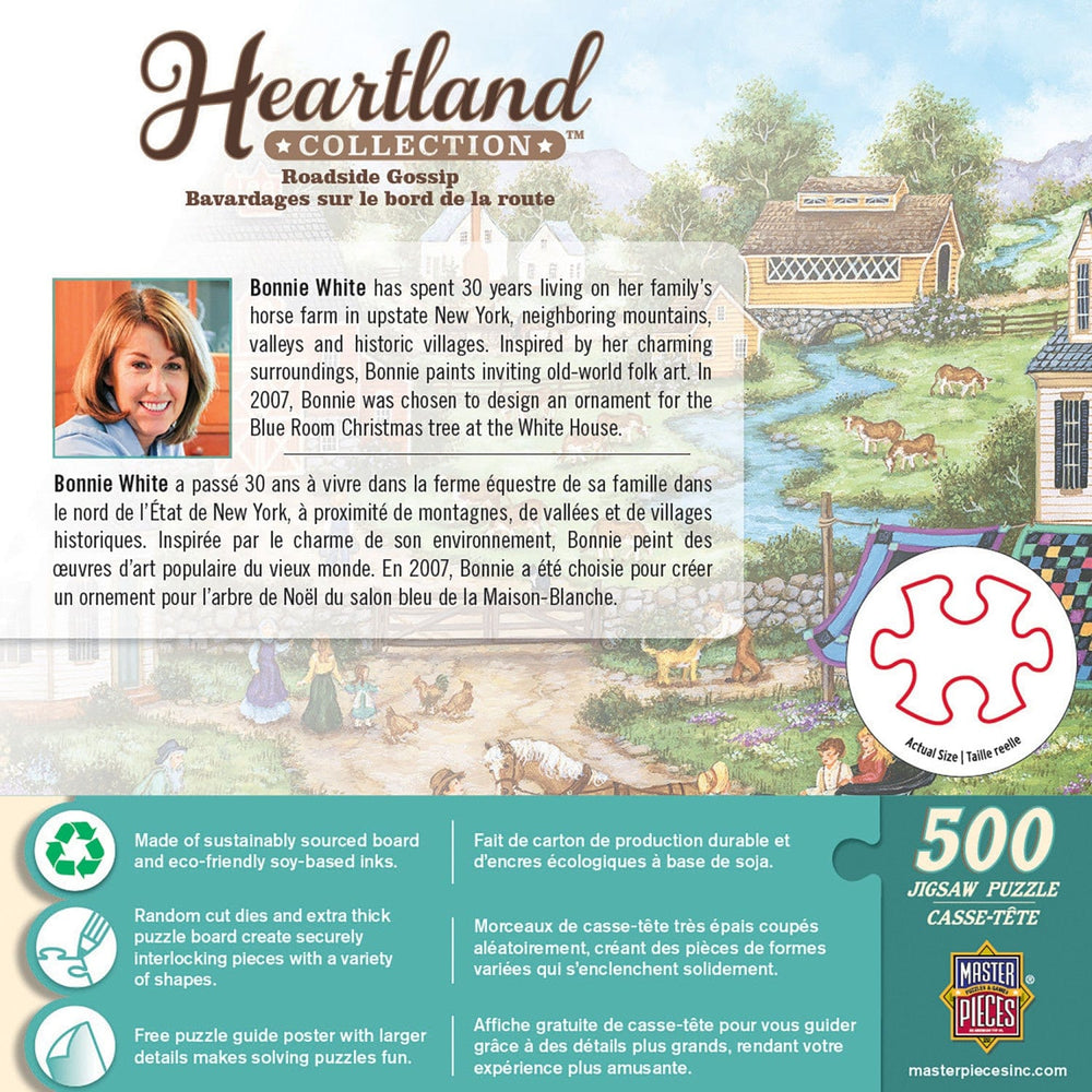 Heartland - Roadside Gossip 500 Piece Jigsaw Puzzle (ONLINE ORDER ONLY)