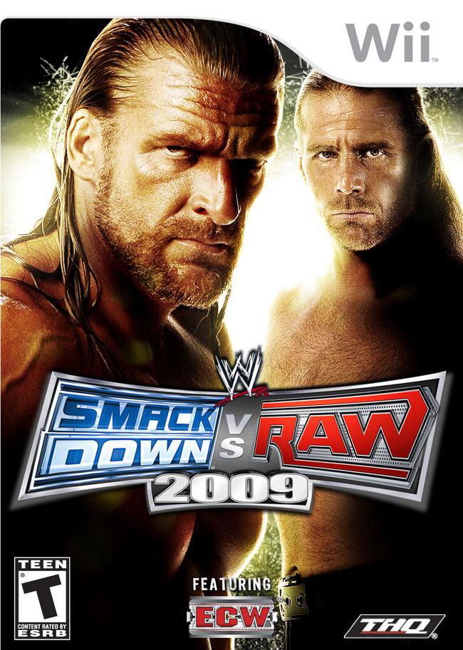 WWE SmackDown vs. Raw 2009 (Wii) (Online Only)
