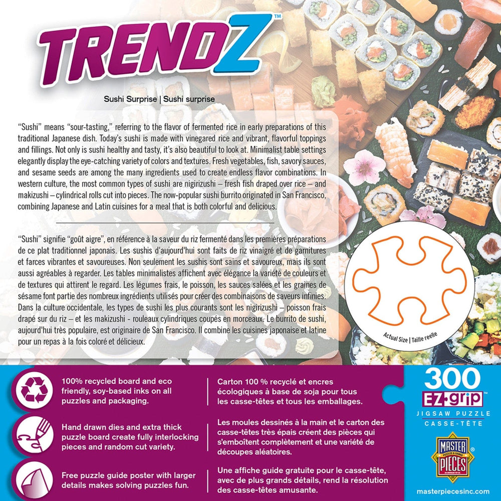 Trendz - Sushi Surprise 300 Piece EZ Grip Jigsaw Puzzle (ONLINE ORDER ONLY)