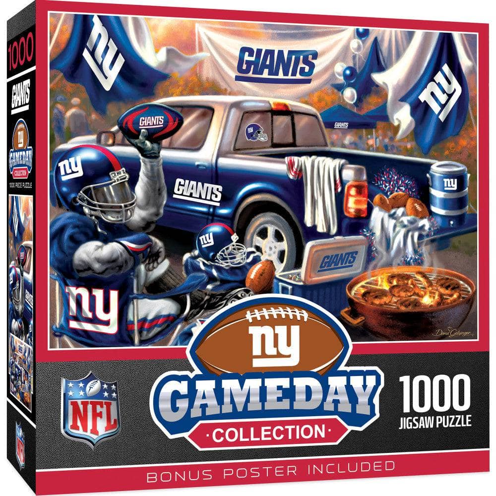 New York Giants - Gameday 1000 Piece Jigsaw Puzzle (ONLINE ORDER ONLY)