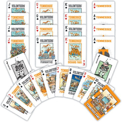 Tennessee Volunteers Fan Deck Playing Cards - 54 Card Deck (ONLINE ORDER ONLY)