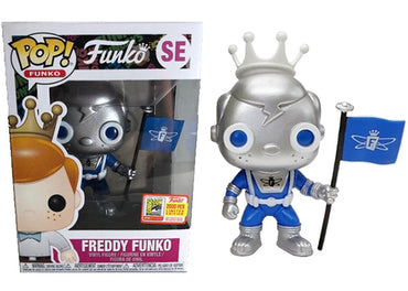 Robot Freddy Funko (Silver, Space Robot) SE 2018 SDCC Exclusive/2000 Made (Online Order Only)