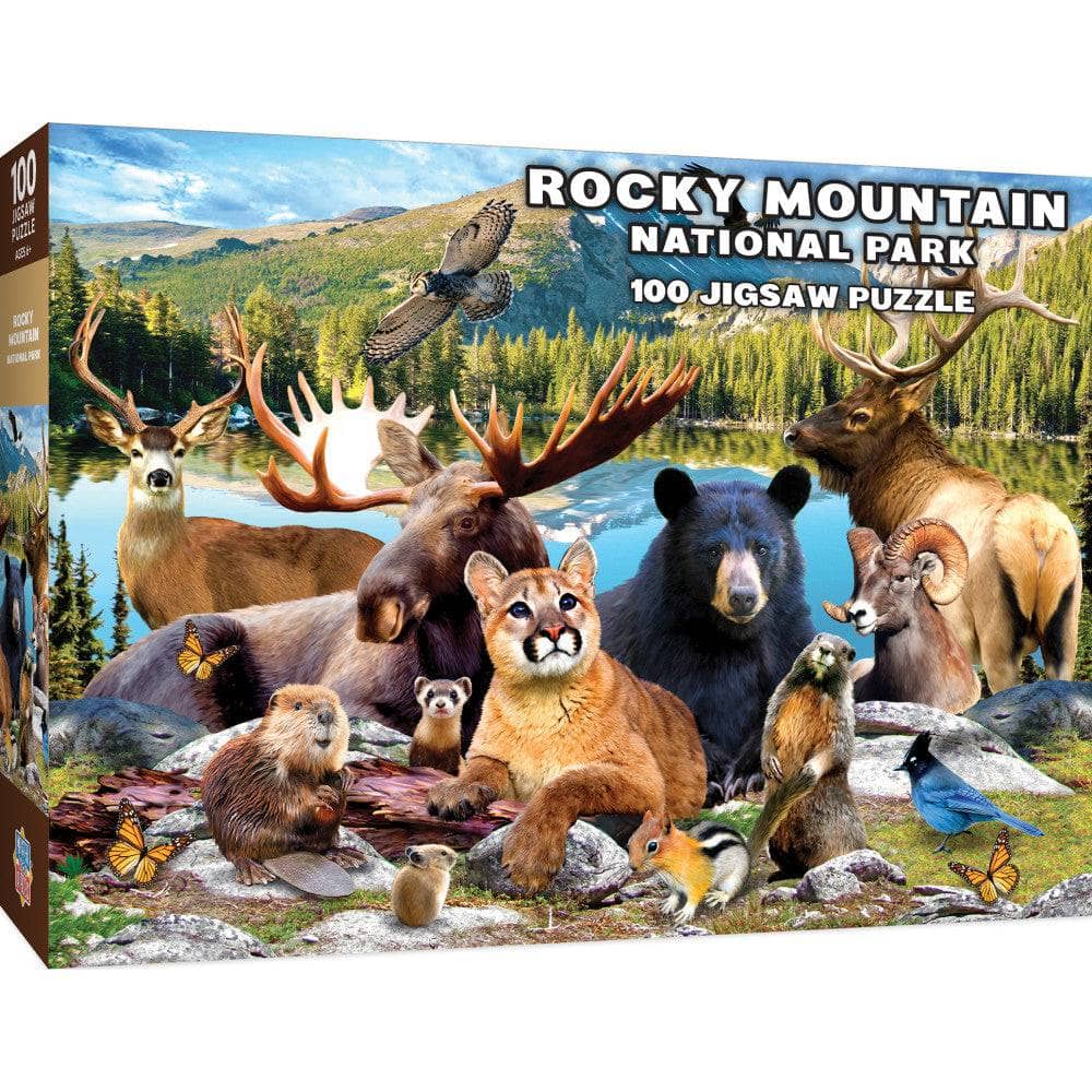 Wildlife of Rocky Mountain National Park - 100 Piece Jigsaw Puzzle (ONLINE ORDER ONLY)
