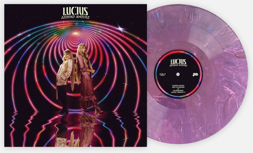 Lucius - Second Nature (Exclusive Purple Burst, Ltd to 500, Poster) [Vinyl] (ONLINE ORDER ONLY)