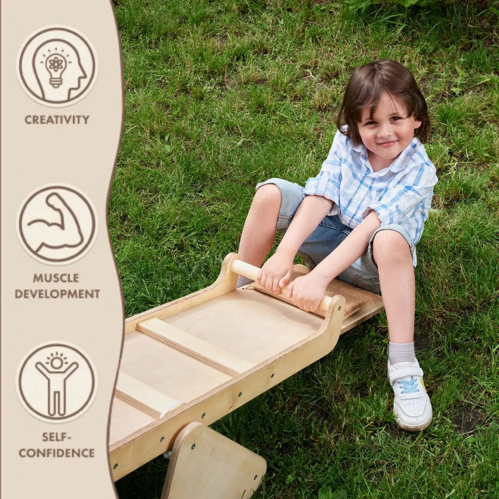 Wooden Seesaw for Toddlers (ONLINE ORDER ONLY)