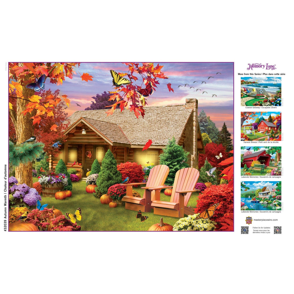 Memory Lane - Autumn Warmth 300 Piece EZ Grip Jigsaw Puzzle (ONLINE ORDER ONLY)