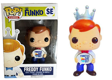 Freddy Funko (Funatics Day Out, Pop Sign) SE  [light damage] (Online Order Only)