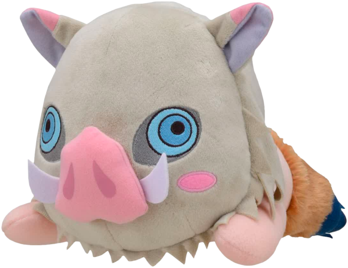 SEGA: Nesoberi Lay-Down Plush: Demon Slayer: Kimetsu no Yaiba - Inosuke Hashibira (Happy) SP Plush (ONLINE ORDER ONLY)