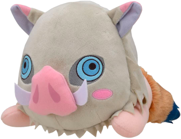 SEGA: Nesoberi Lay-Down Plush: Demon Slayer: Kimetsu no Yaiba - Inosuke Hashibira (Happy) SP Plush (ONLINE ORDER ONLY)