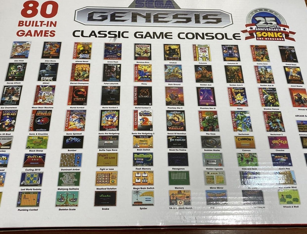 Sega Genesis Classic Console Complete | NM (ONLINE ORDER ONLY)