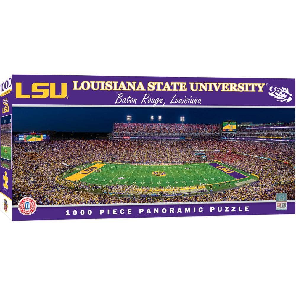 LSU Tigers - 1000 Piece Panoramic Jigsaw Puzzle (ONLINE ORDER ONLY)