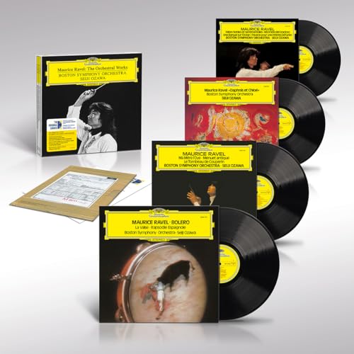 Ravel: The Orchestral Works (The Original Source Series) [180g 4 LP] [Vinyl] (ONLINE ORDER ONLY)