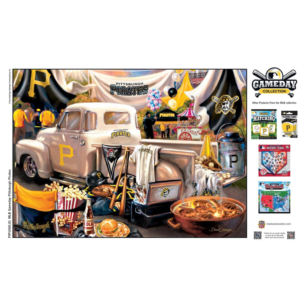 Pittsburgh Pirates - Gameday 1000 Piece Jigsaw Puzzle (ONLINE ORDER ONLY)