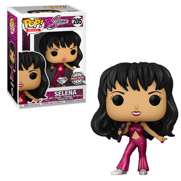 Funko POP! Rocks: Selena - Selena (Burgundy Outfit)(Diamond Collection) Vinyl Figure #205 Special Edition Exclusive [READ DESCRIPTION] (ONLINE ORDER ONLY)