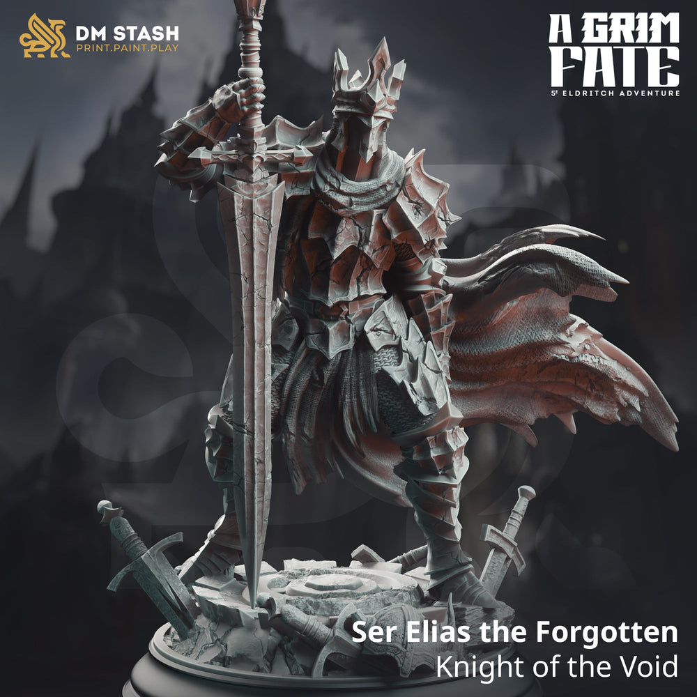 Ser Elias the Forgotten, Knight of the Void (Male Human Paladin) (Online Only)