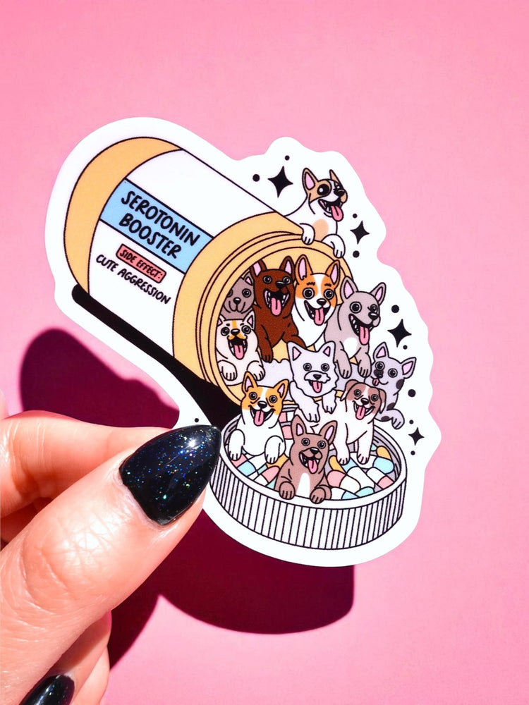 Dogs Serotonin Booster Sticker (Online Order Only)