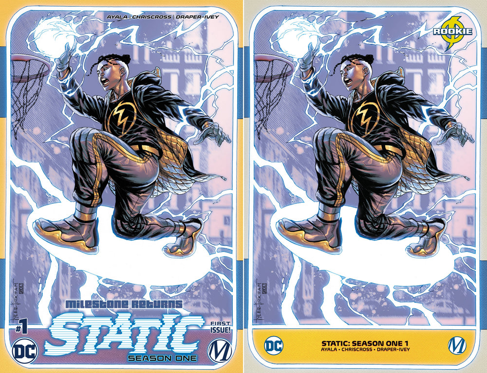 Static Season One #1 (Of 6) Tyler Kirkham Basketball Trading Card Variant (06/23/2021) Dc (ONLINE ORDER ONLY)