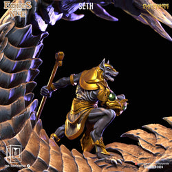 3D Printed Clay Cyanide Seth Giant Scorpion 28 32 mm D&D (Online Only)