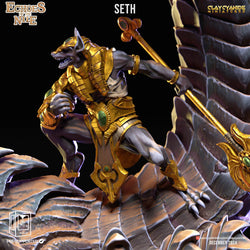 3D Printed Clay Cyanide Seth Giant Scorpion 28 32 mm D&D (Online Only)