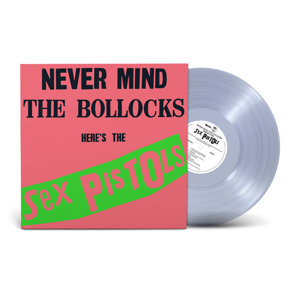 Never Mind the Bollocks, Here’s the Sex Pistols (RKTBR25) (1LP Clear Vinyl) [Vinyl] (ONLINE ORDER ONLY)