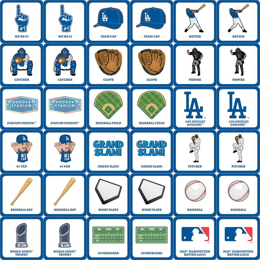 Los Angeles Dodgers Matching Game (ONLINE ORDER ONLY)