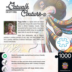 Catwalk Couture - Chic Kitty Stroll 1000 Piece Jigsaw Puzzle (ONLINE ORDER ONLY)