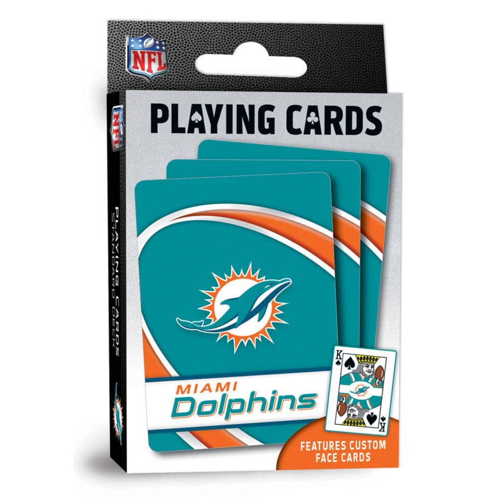 Miami Dolphins Playing Cards - 54 Card Deck (ONLINE ORDER ONLY)