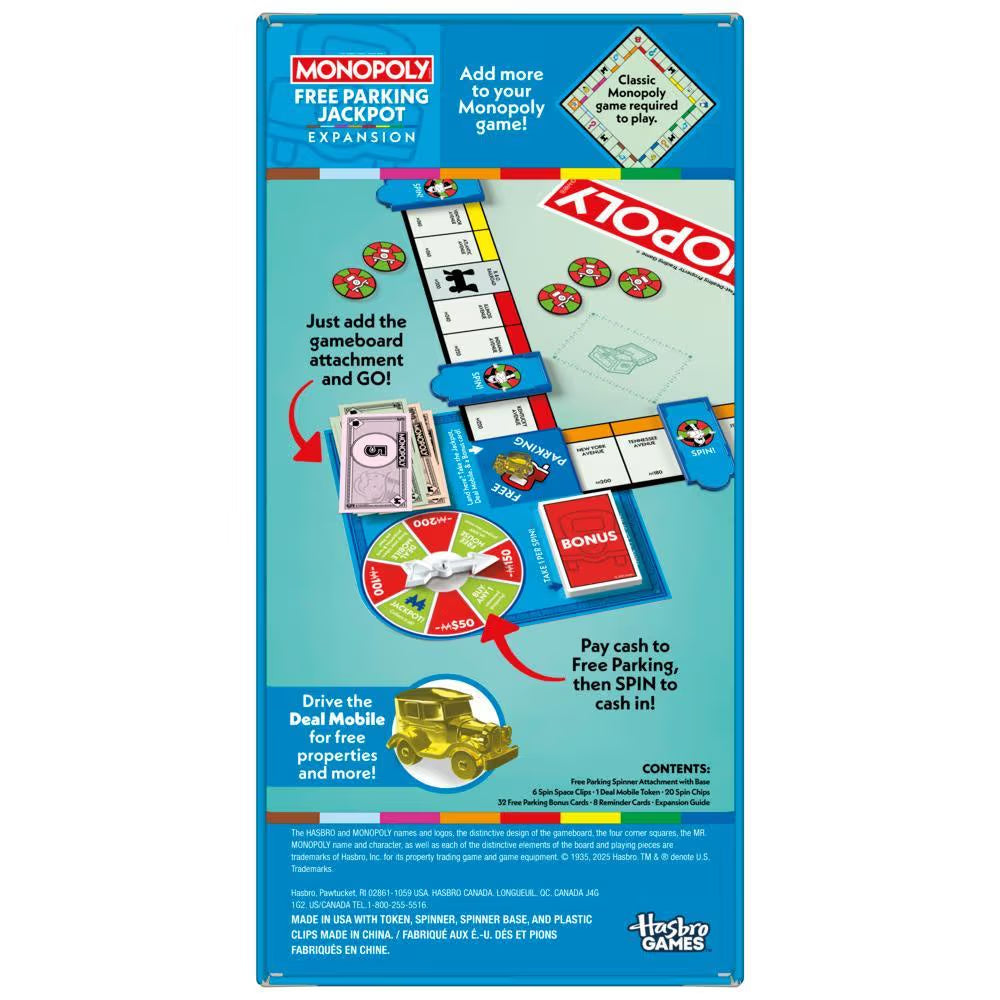 Monopoly Free Parking Jackpot Expansion (ONLINE ORDER ONLY)