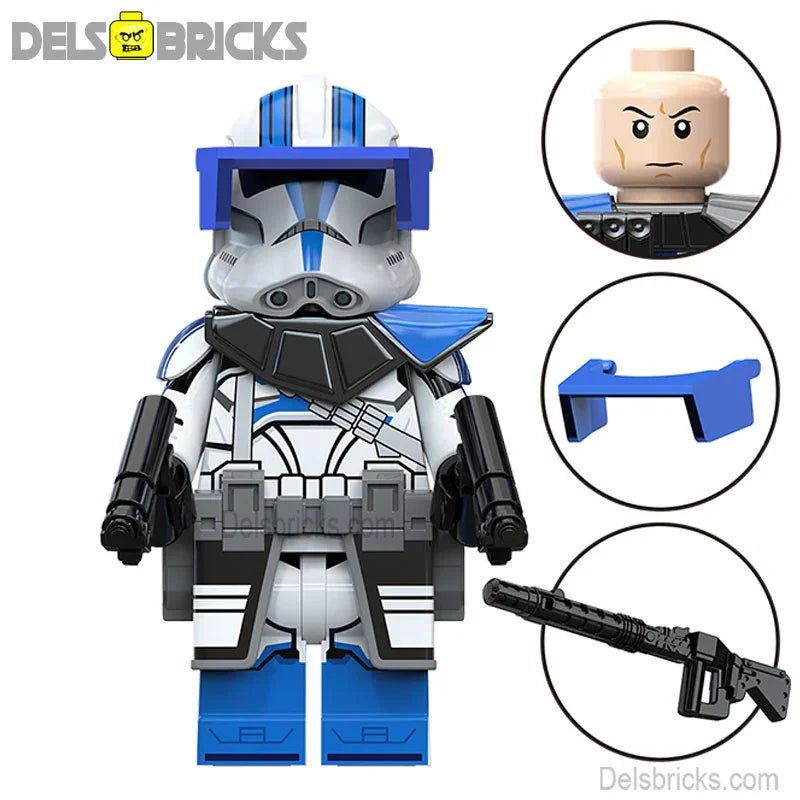 Sgt. Appo 501st Clone trooper Star Wars Lego Minifigures Custom Toys S3 (ONLINE ORDER ONLY)