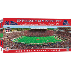 Ole Miss Rebels - 1000 Piece Panoramic Jigsaw Puzzle (ONLINE ORDER ONLY)