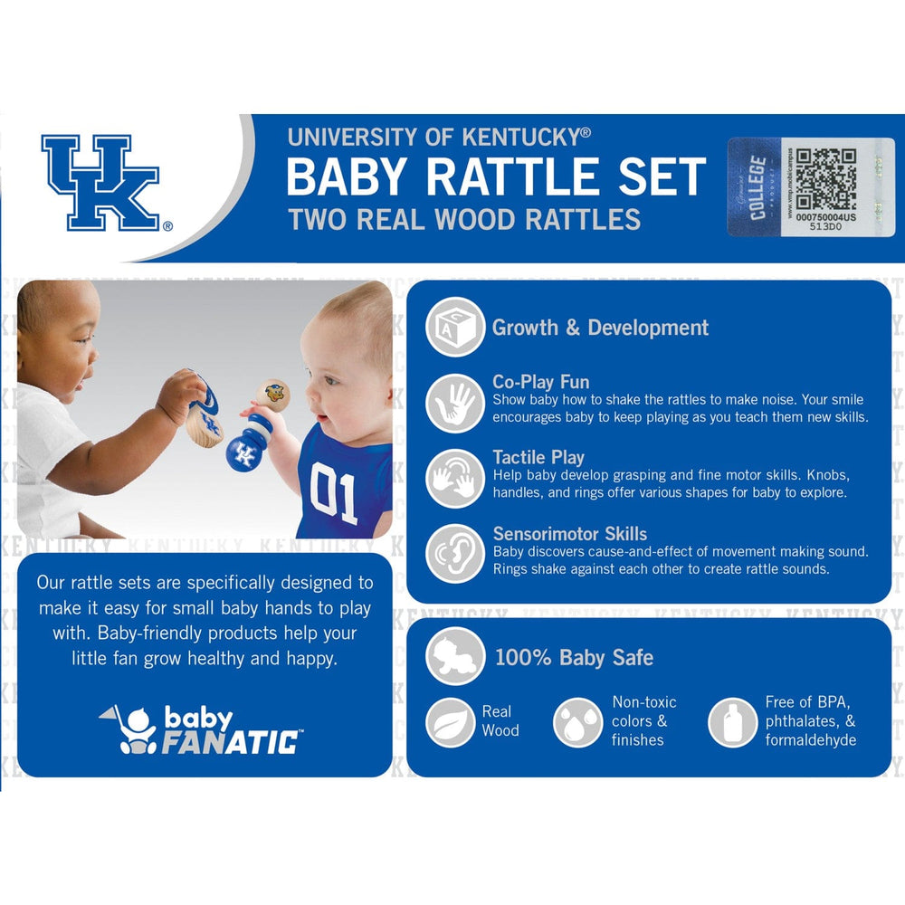 Kentucky Wildcats - Baby Rattles 2-Pack (ONLINE ORDER ONLY)