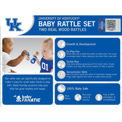 Kentucky Wildcats - Baby Rattles 2-Pack (ONLINE ORDER ONLY)