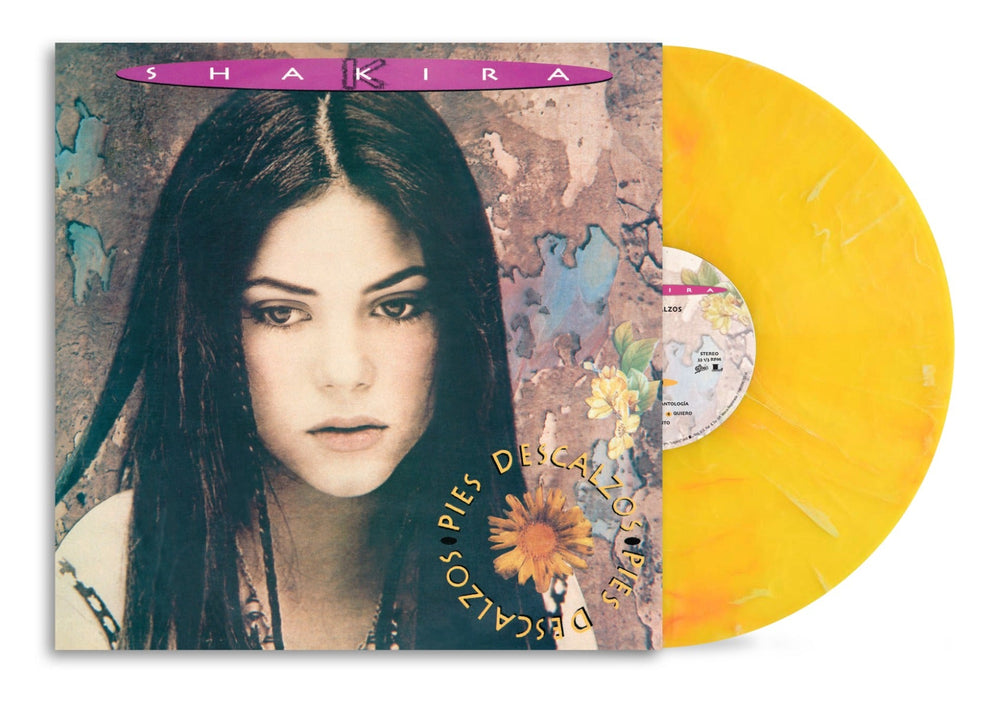 Pies Descalzos (30Th Anniversary Vibrant Yellow W/Red Swirl Marble Colored Vinyl) [Vinyl] (ONLINE ORDER ONLY)