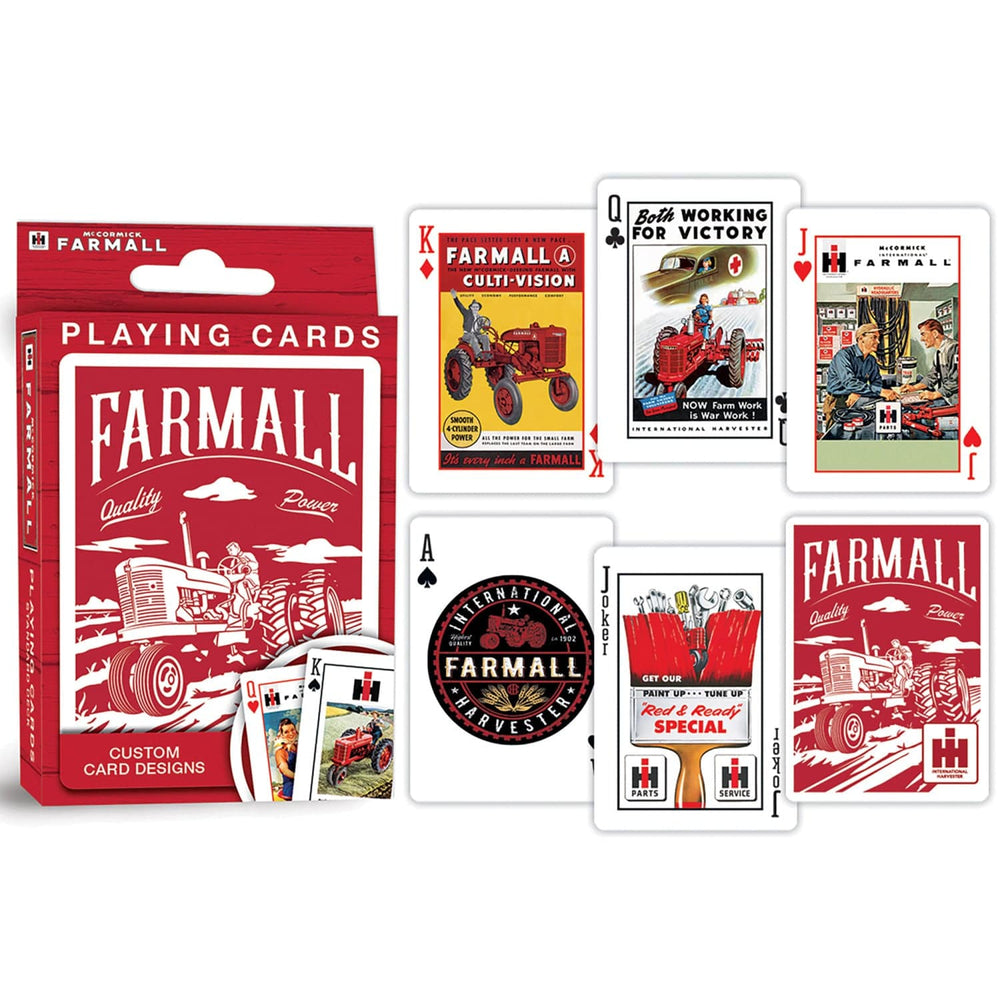 Case IH - Farmall Playing Cards - 54 Card Deck (ONLINE ORDER ONLY)